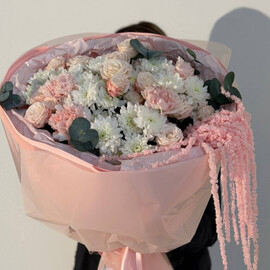 Авторский букет с амарантом