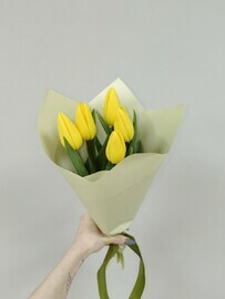 Тюльпаны в оформлении 