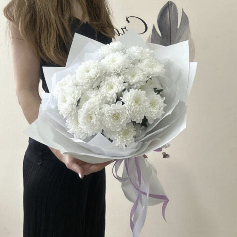 Букет «Белое сияние», уменьшенный