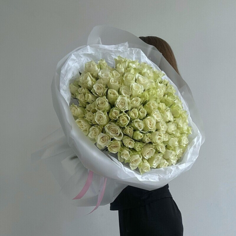 Букет 101 Роза «Самой нежной», букет 101 роза «самой нежной»