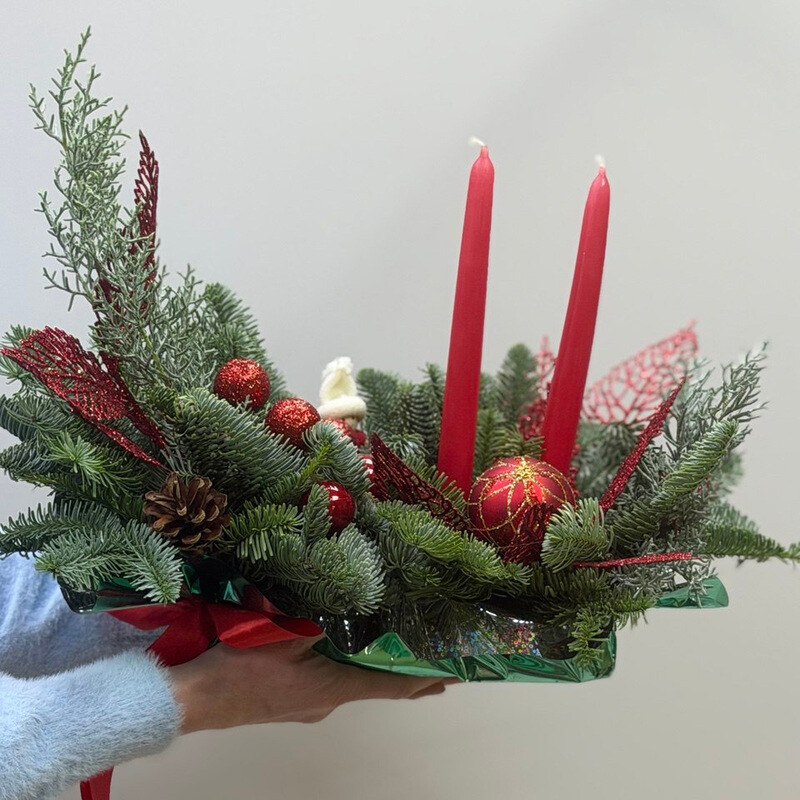 Kompozitciya novogodnyaya 321, standart