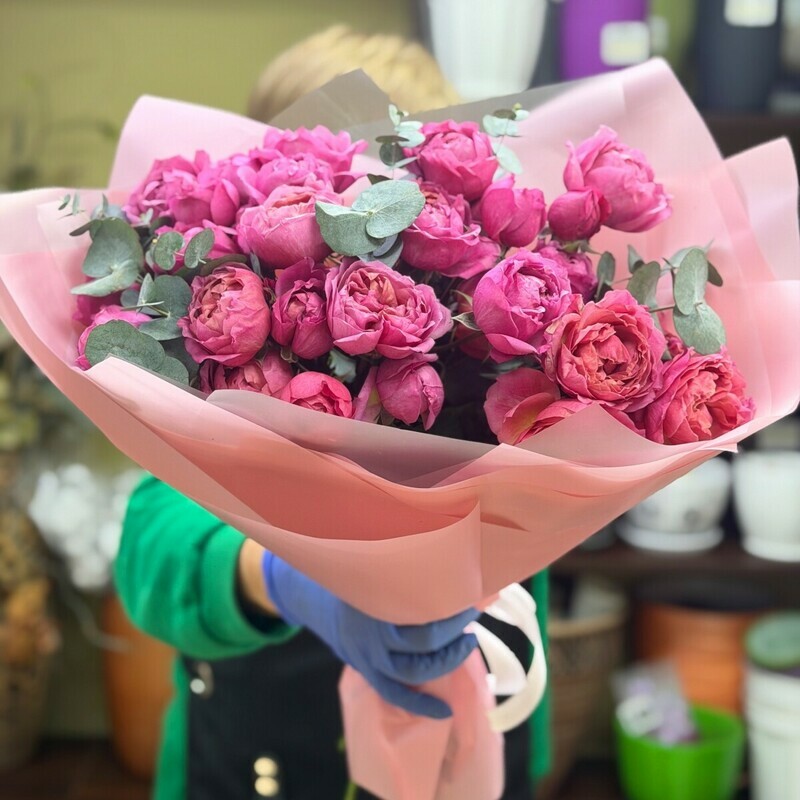 9 pionovidnih roz Dzhul_etta, standart