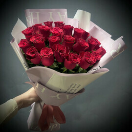Классический букет из роз