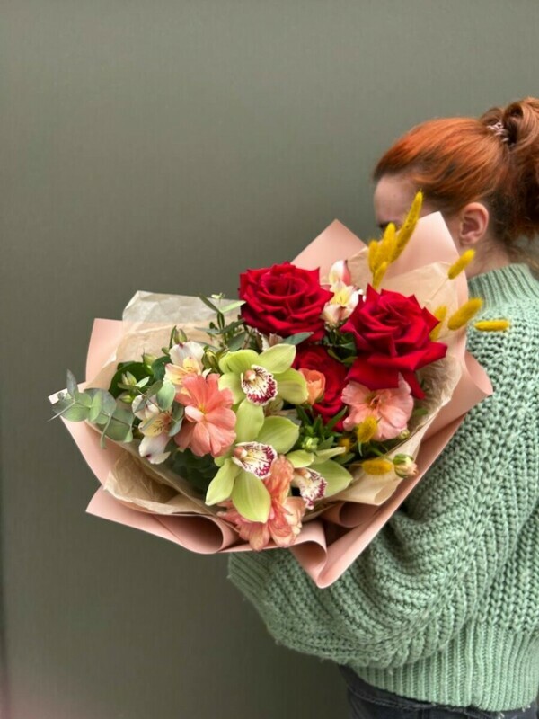 Авторский букет «Роскошь Амазонии», стандартный