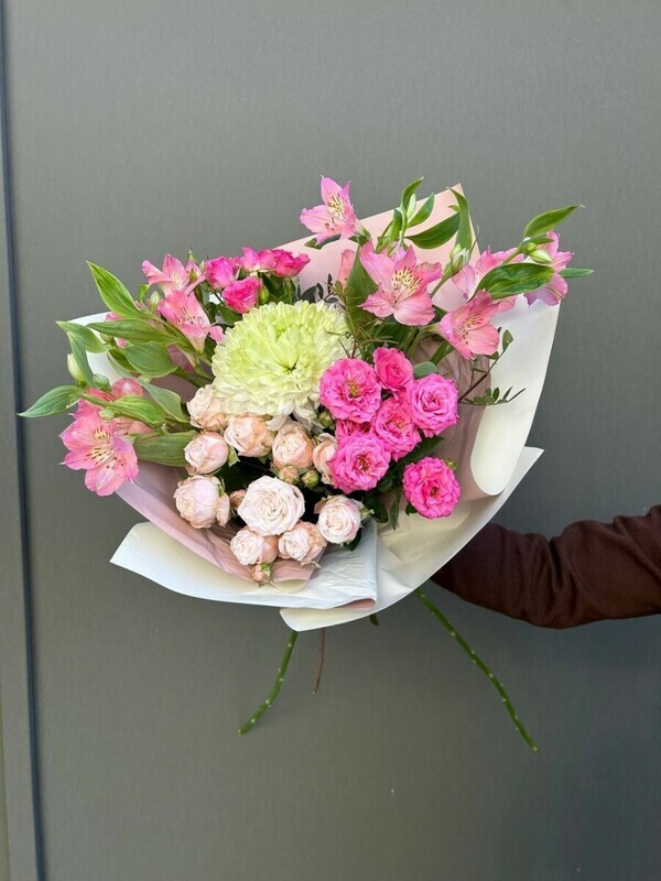 Авторский букет "Летнее утро", стандартный