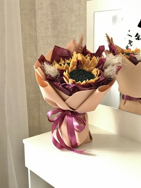 Podsolnuhi iz suhofruktov, standart