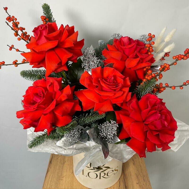 Kompozitciya s notkoj zimi, standart