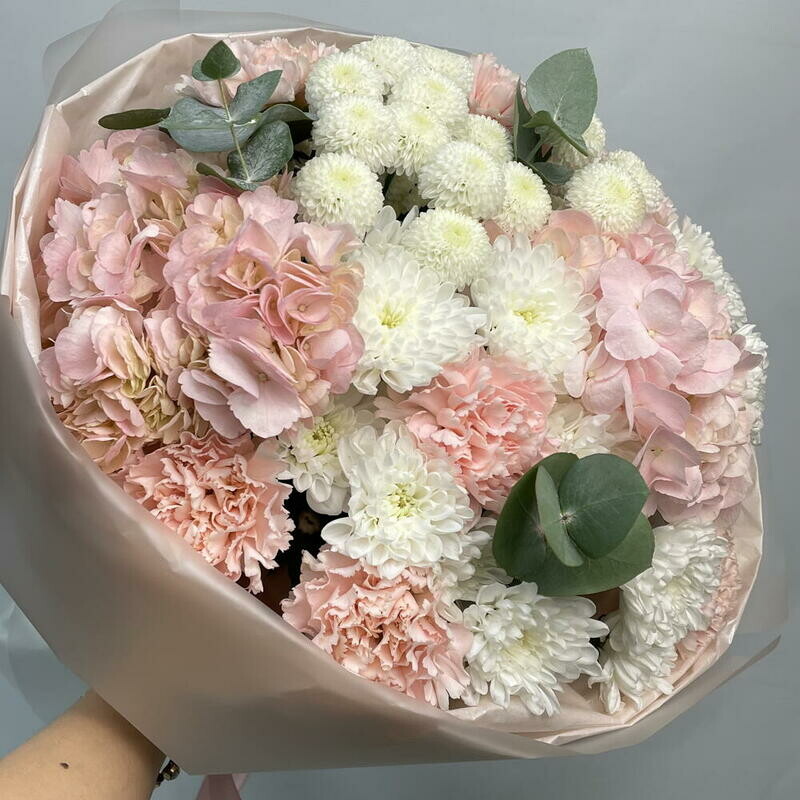 Нежный воздушный шикарный букет для милых, стандартный