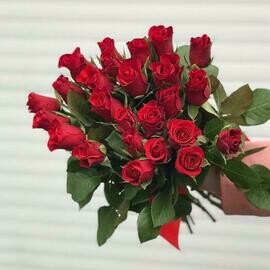 Букет из 25 кенийских роз