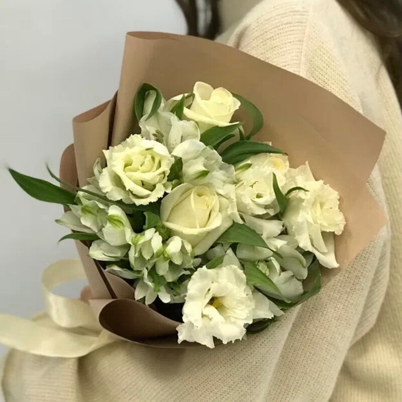 Букет Белая метель, стандартный