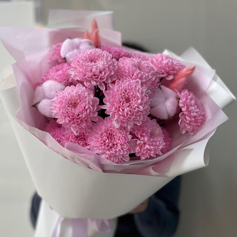 Розовый фламинго , уменьшенный