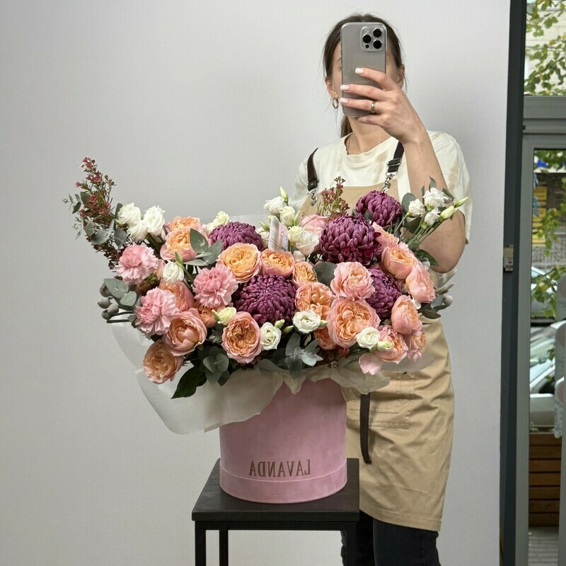 [БИГ Бигуди] Большая коробка, LAVANDA, премиум