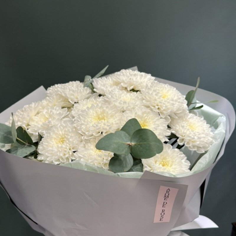 Bochonok iz hrizantem, bochonok iz kustovih hrizantem