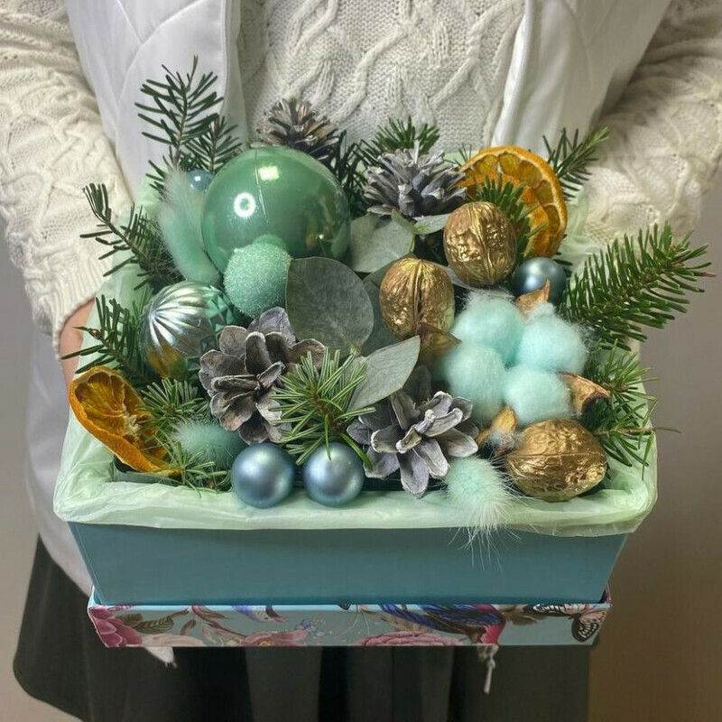 Новогодняя бирюза, стандартный