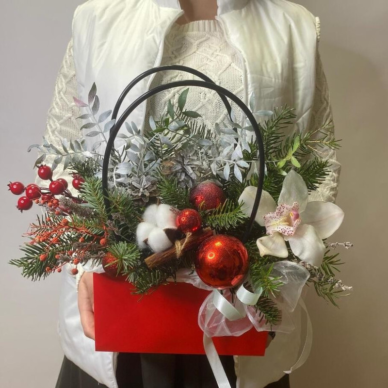 Novogodnyaya Sumochka s Orhideej, standart