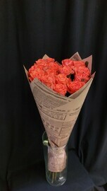 Букет из 15 роз Вау