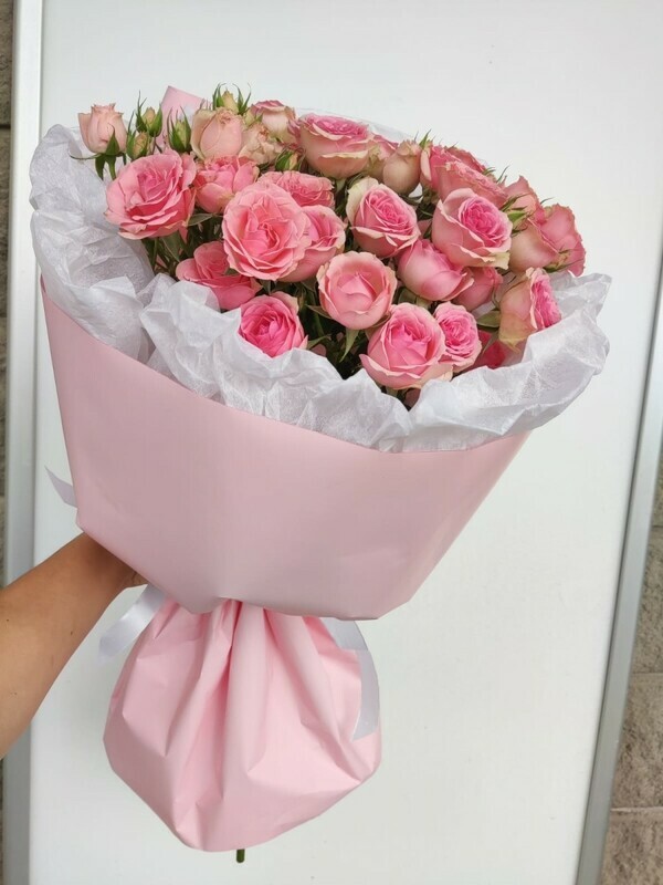 Букет из кустовых роз, букет из кустовых роз