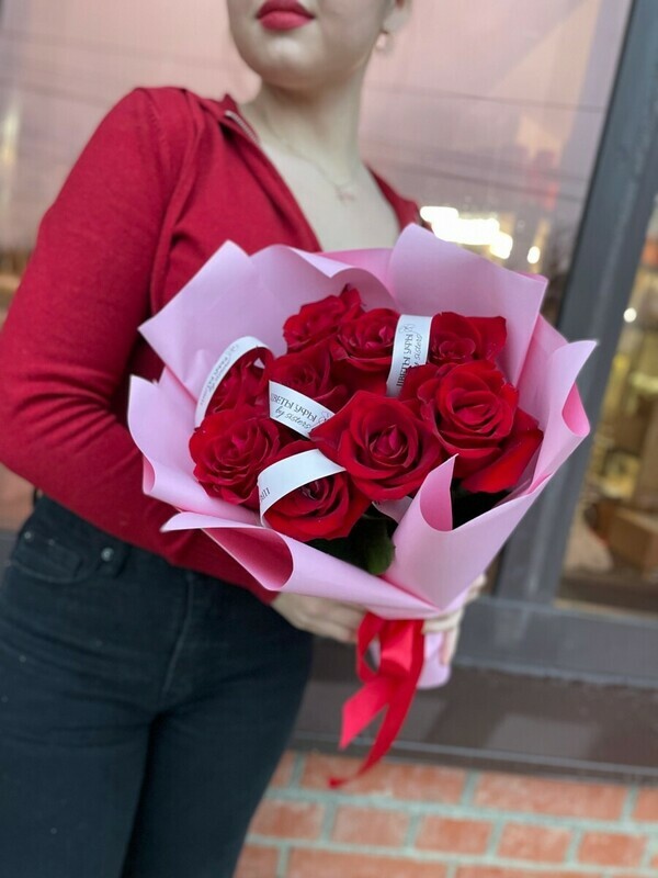 Букет Кенийских роз «Моей принцессе», стандартный