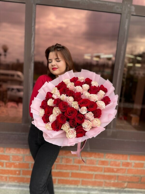 Букет Эквадорских  роз «Милота», стандартный