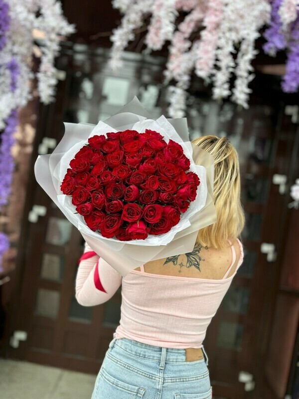 Букет «Первый поцелуй», букет счастье 