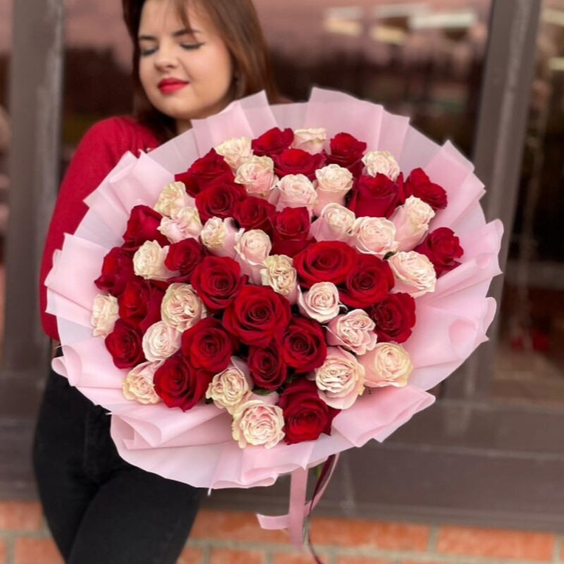 Букет Эквадорских  роз «Милота», стандартный