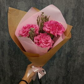 Букет с французскими розами Моей принцессе