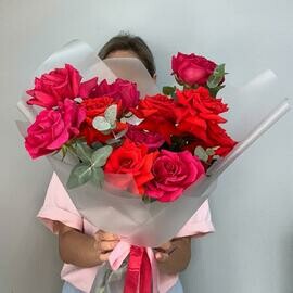 YArkaya osen_ - Buket frantcuzskih roz