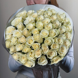 51 белая роза