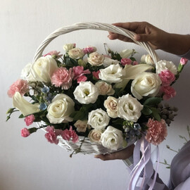 Цветочная корзина 