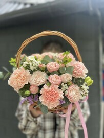 Цветочная корзина 