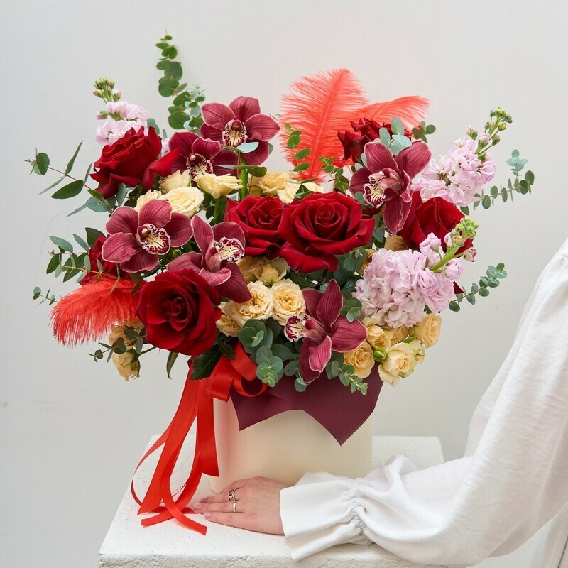 Korobka s TCvetami "Kameya", standart