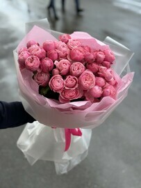 Buket iz 9i kustovih roz «Sil_va Pink»