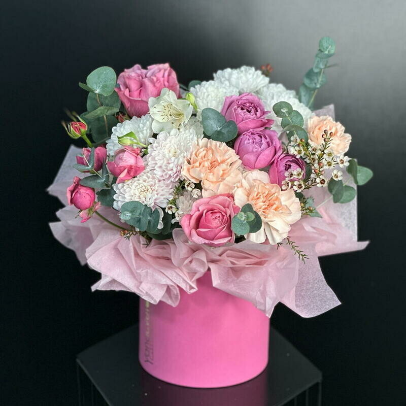 Композиция в розовых оттенках, стандартный