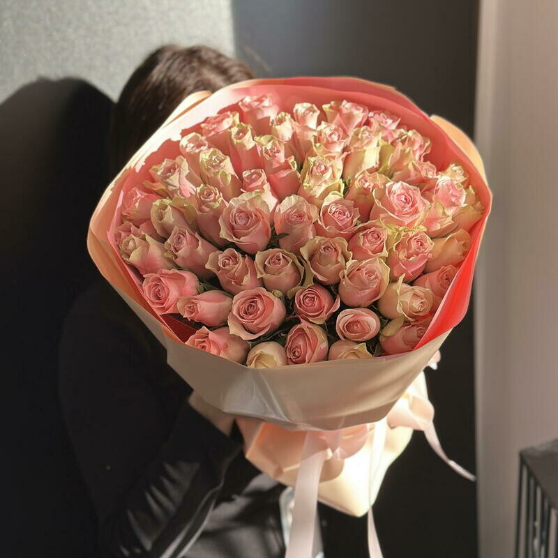 Букет из Кенийских роз 51, букет из кенийских роз 51