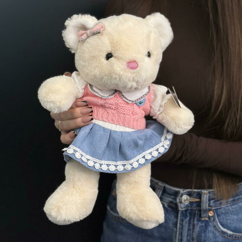 Медведица Лали в платьишке, уменьшенный