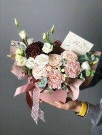 Цветочный конверт КАРАМЕЛЬ