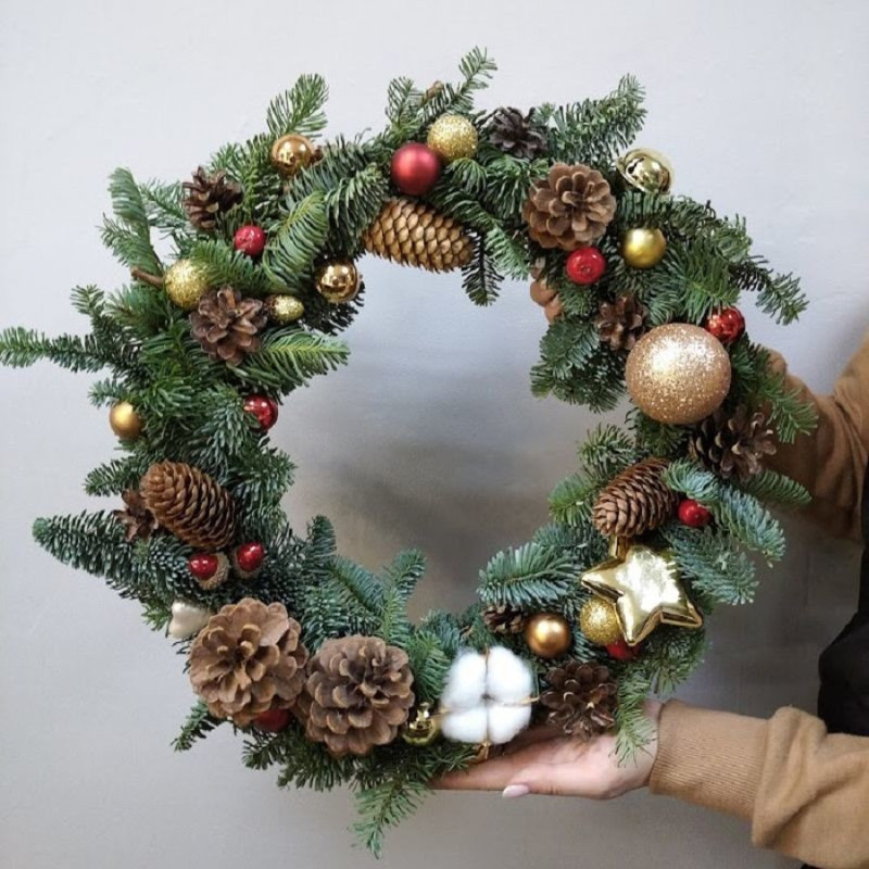 Nobilis wreath for Christmas, standart