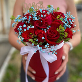 Krasnie rozi v bokse