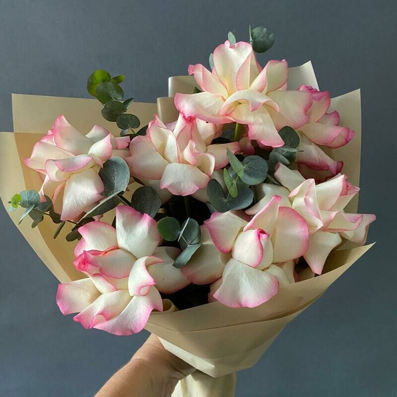 Букет из французских роз, букет из французских роз