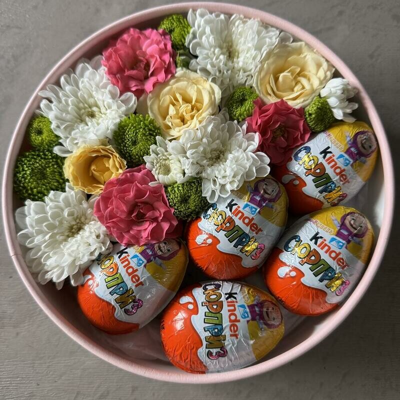 Цветы+ киндер, стандартный