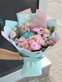 Avtorskij buket «Lazurnij kapriz»
