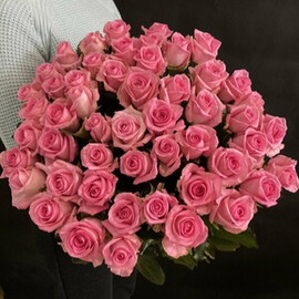 51sht Rozovaya roza 50sm