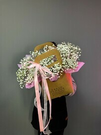 Stojkaya gipsofila v sumke