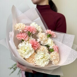 Букет из микса диантусов