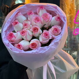 Букет из 15 роз Кения сорта Джумилия