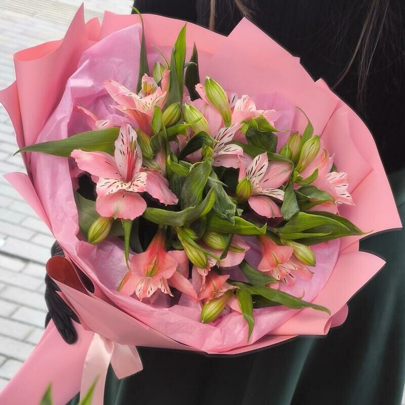 Букет альстромерий, стандартный