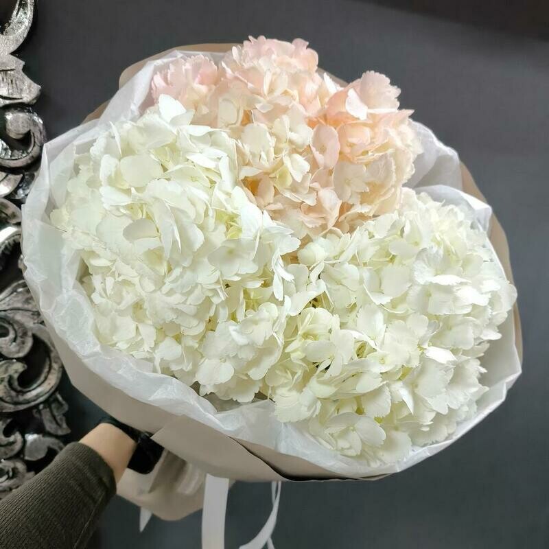 Букет из гортензий, стандартный