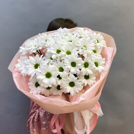 Buket na 8 marta iz romashek