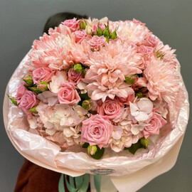 Букет в нежных оттенках