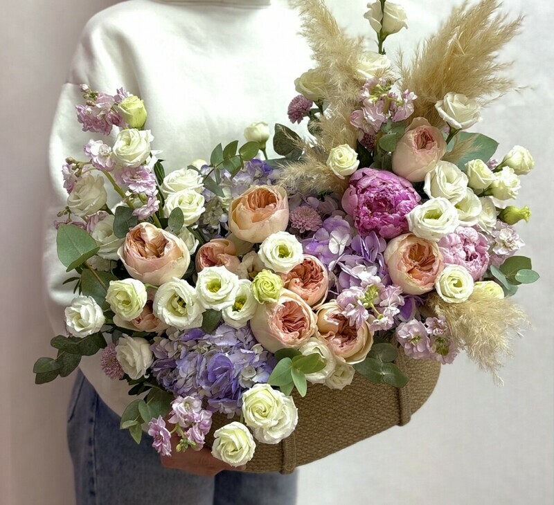 Авторская корзина "Тайное послание", стандартный